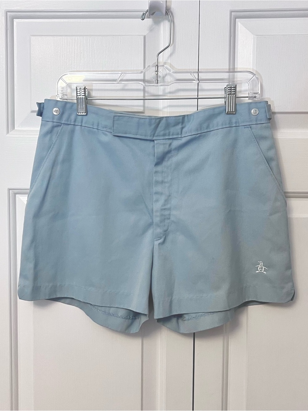 Vintage Penguin Light Blue Tennis/Golf Shorts